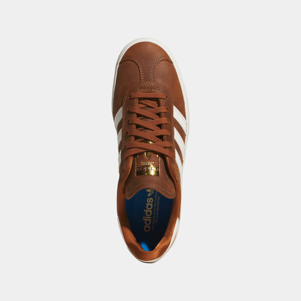 ADIDAS GAZELLE ADV - DUBR/WHITE HQ7547 - PLA Skateboarding ADIDAS GAZELLE ADV - DUBR/WHITE HQ7547 - PLA Skateboarding