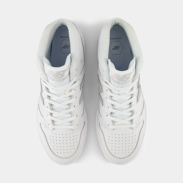 NEW BALANCE 480 HI - WHITE/GREY NM480HWG - PLA Skateboarding NEW BALANCE 480 HI - WHITE/GREY NM480HWG - PLA Skateboarding