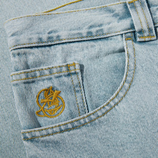 POLAR '93! DENIM - LIGHT BLUE - PLA Skateboarding