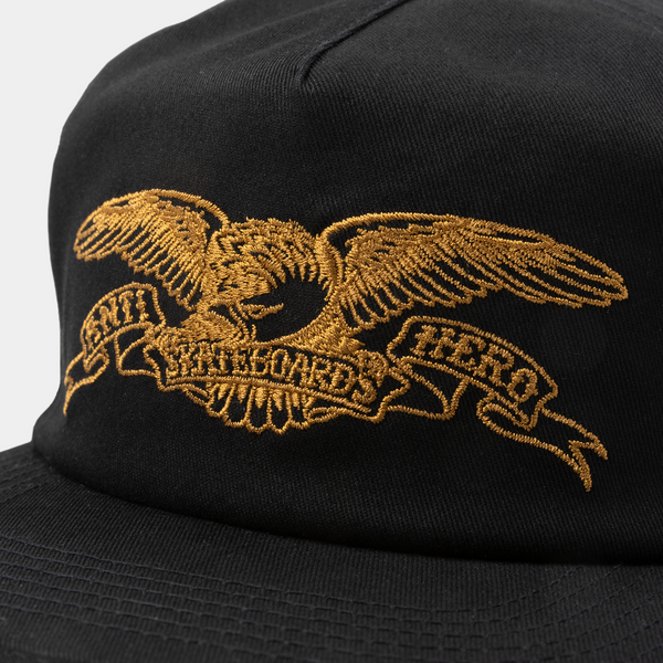 ANTI-HERO BASIC EAGLE HAT - BLACK/GOLD
