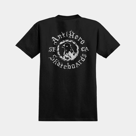 ANTI-HERO PIGEON MOTION TEE - BLACK/WHITE