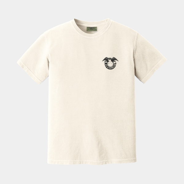 ANTI-HERO STUDIO 18 TEE - BONE/BLACK