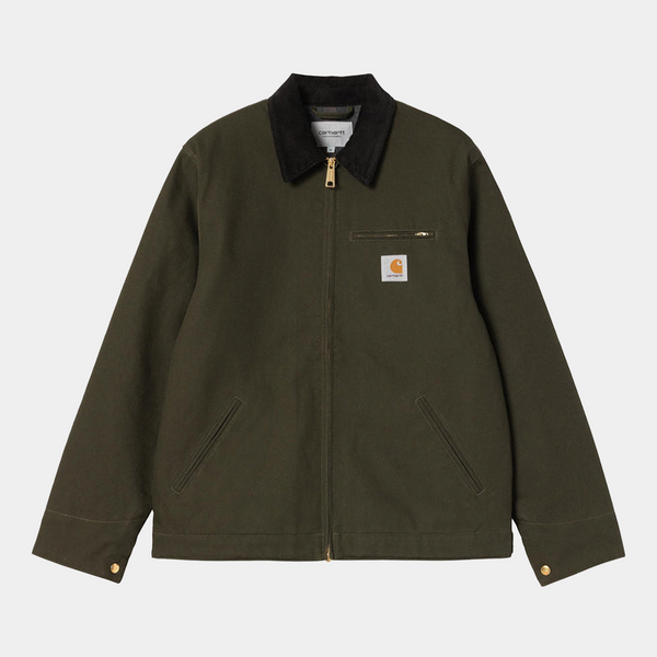 CARHARTT WIP DETROIT JACKET - OLIVE/BLACK