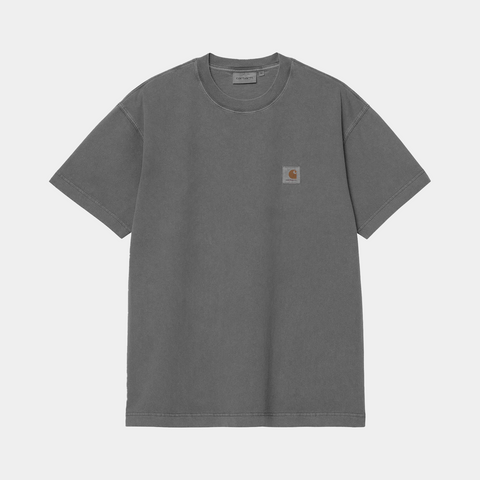 CARHARTT WIP GARMENT DYED VISTA TEE - BLACK
