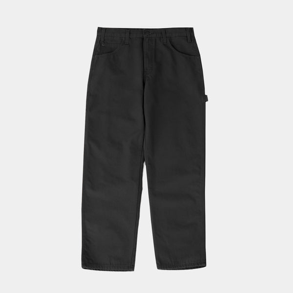DICKIES REGULAR FIT DUCK CARPENTER PANT - BLACK