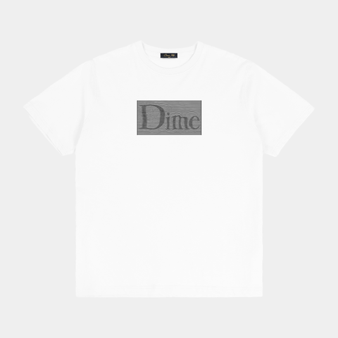 DIME CLASSIC DON'T LOOK TEE -  WHITE