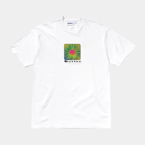 BUTTER DAISY TEE - WHITE
