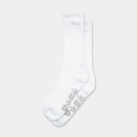 FROG SOCKS - WHITE