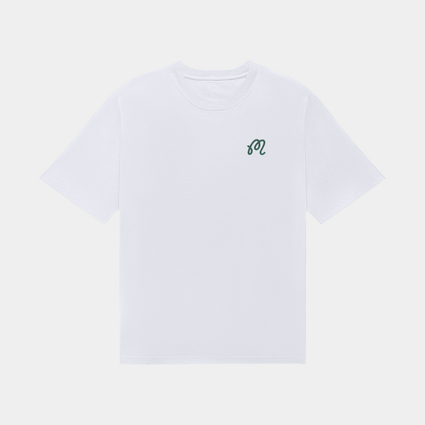 MALBON BERMUDA PLAYA TEE - BRIGHT WHITE