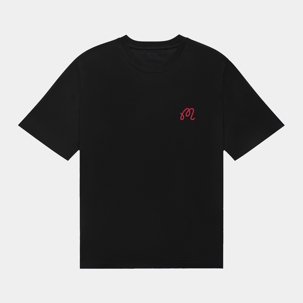 MALBON BERMUDA ROOSTER TEE - BLACK