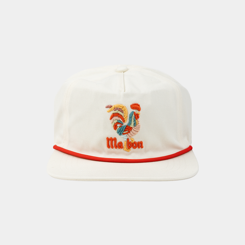 MALBON ROOSTER HAT - CREAM