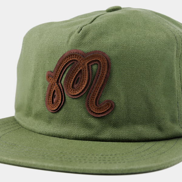 MALBON VELASCO SNAPBACK HAT - CHIVE