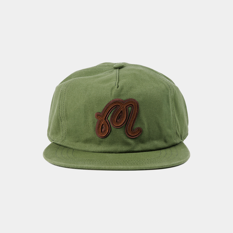MALBON VELASCO SNAPBACK HAT - CHIVE