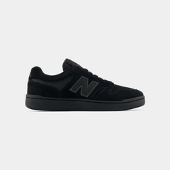 NEW BALANCE 480 - BLACK/BLACK UN480BST - PLA Skateboarding