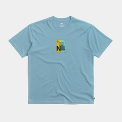 NIKE SB BUS PASS TEE - DENIM TURQUOISE IU1265-464 - PLA Skateboarding