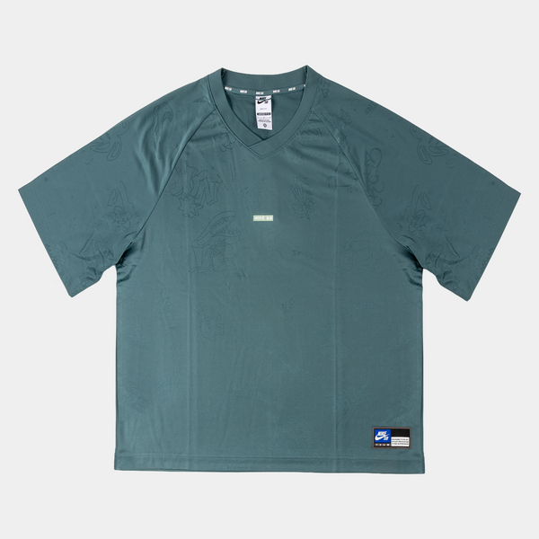 NIKE SB DESK DOOLE JERSEY - MINERAL SLATE