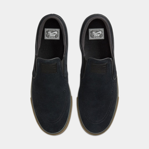 NIKE SB JANOSKI+ SLIP - BLACK/GUM/LIGHT BROWN