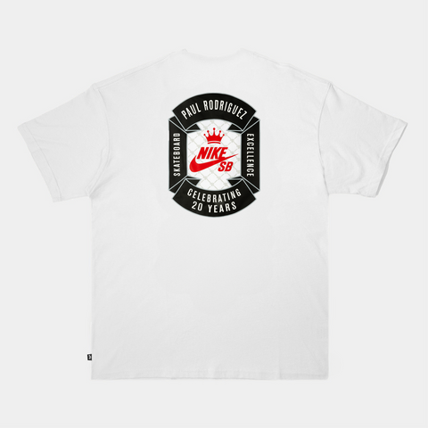 NIKE SB M90 P-ROD TEE - WHITE