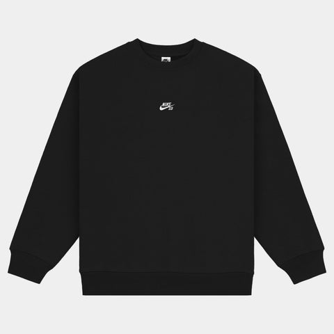 NIKE SB SKATE CREWNECK - BLACK/WHITE