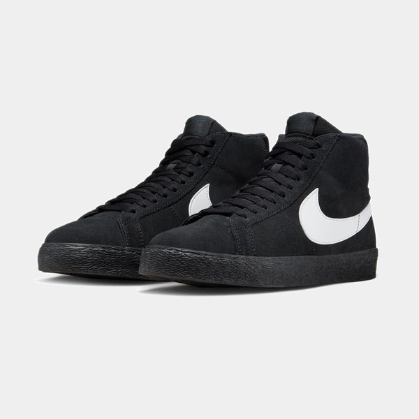 NIKE SB ZOOM BLAZER MID - BLACK/BLACK/WHITE