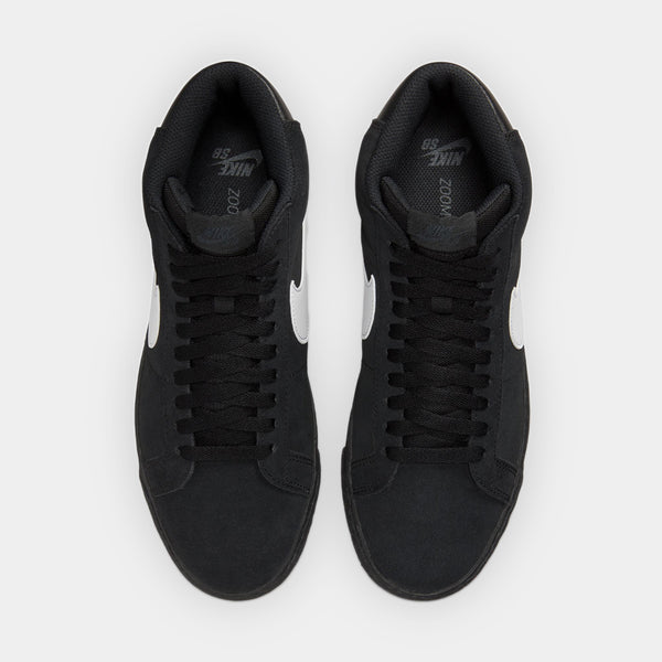 NIKE SB ZOOM BLAZER MID - BLACK/BLACK/WHITE