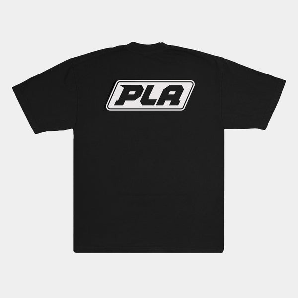 PLA CLASSIC LOGO TEE - BLACK