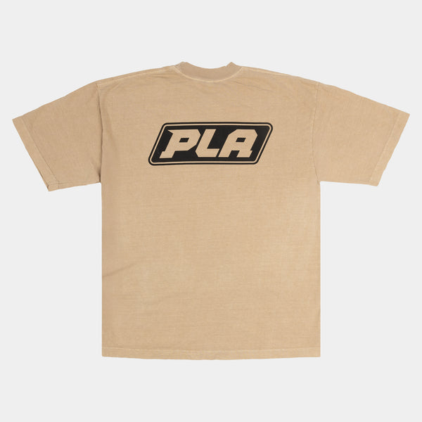 PLA CLASSIC LOGO TEE - MUSHROOM