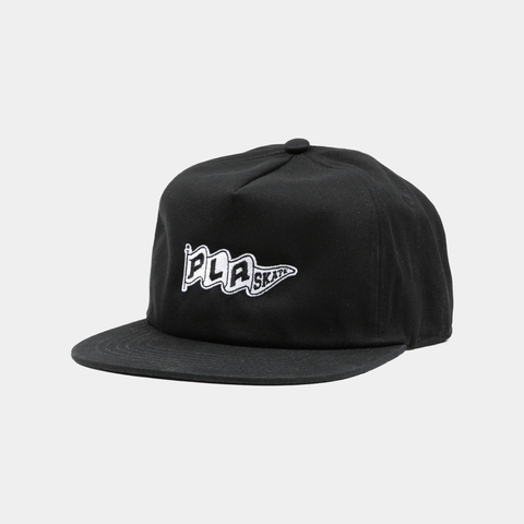 PLA FLAG LOGO HAT - BLACK