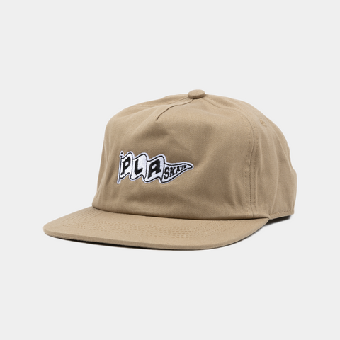 PLA FLAG LOGO HAT - KHAKI