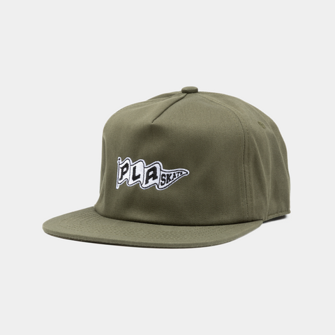 PLA FLAG LOGO HAT - OLIVE