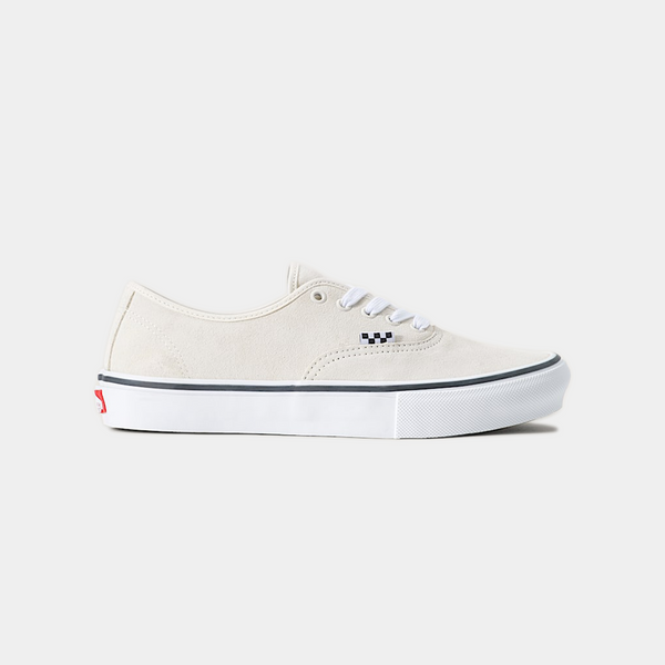 VANS SKATE AUTHENTIC - WHITE/GUNMETAL GREY