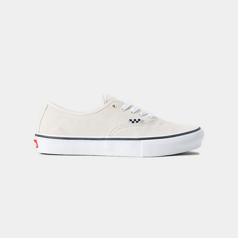 VANS SKATE AUTHENTIC - WHITE/GUNMETAL GREY