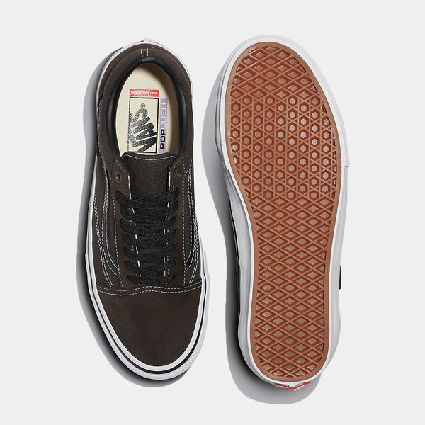 VANS SKATE OLD SKOOL - CHOCOLATE/WHITE