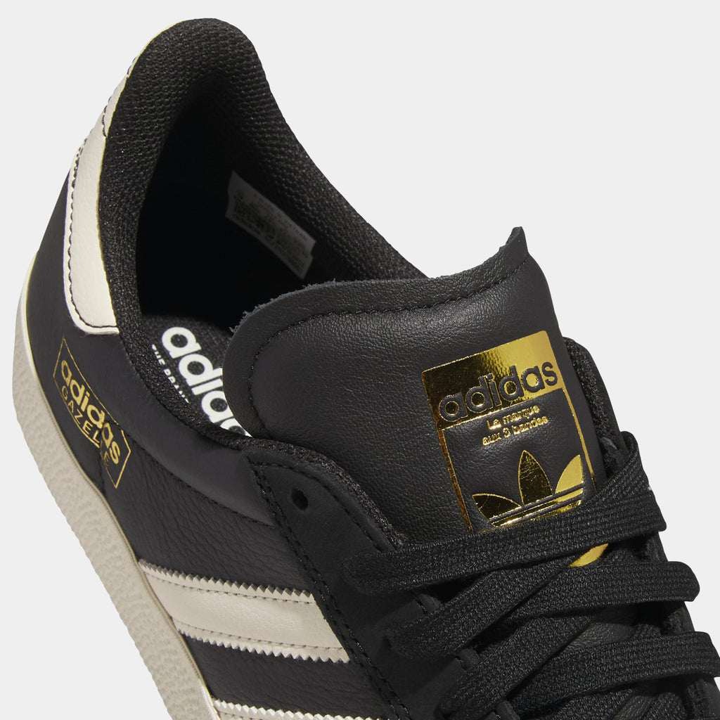 ADIDAS GAZELLE ADV - BLACK/CREAM KK0262 - PLA Skateboarding