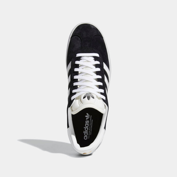ADIDAS GAZELLE ADV - BLACK/WHITE