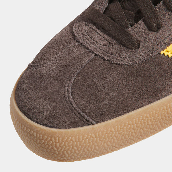 ADIDAS GAZELLE ADV - BROWN/YELLOW