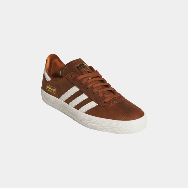 ADIDAS GAZELLE ADV - BROWN/WHITE