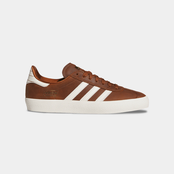 ADIDAS GAZELLE ADV - BROWN/WHITE