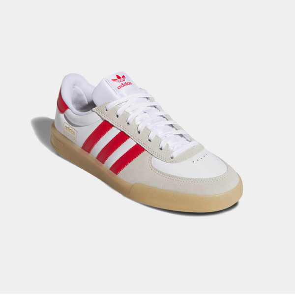 ADIDAS GLENBURN - WHITE/SCARLET