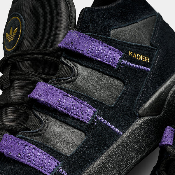 ADIDAS KADER - BLACK/PURPLE