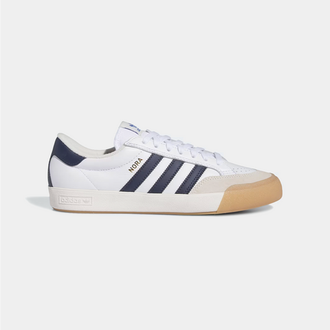 ADIDAS NORA - WHITE/COLLEGIATE NAVY-GUM