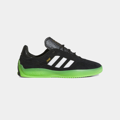 ADIDAS PUIG - BLACK/WHITE-SOLAR GREEN