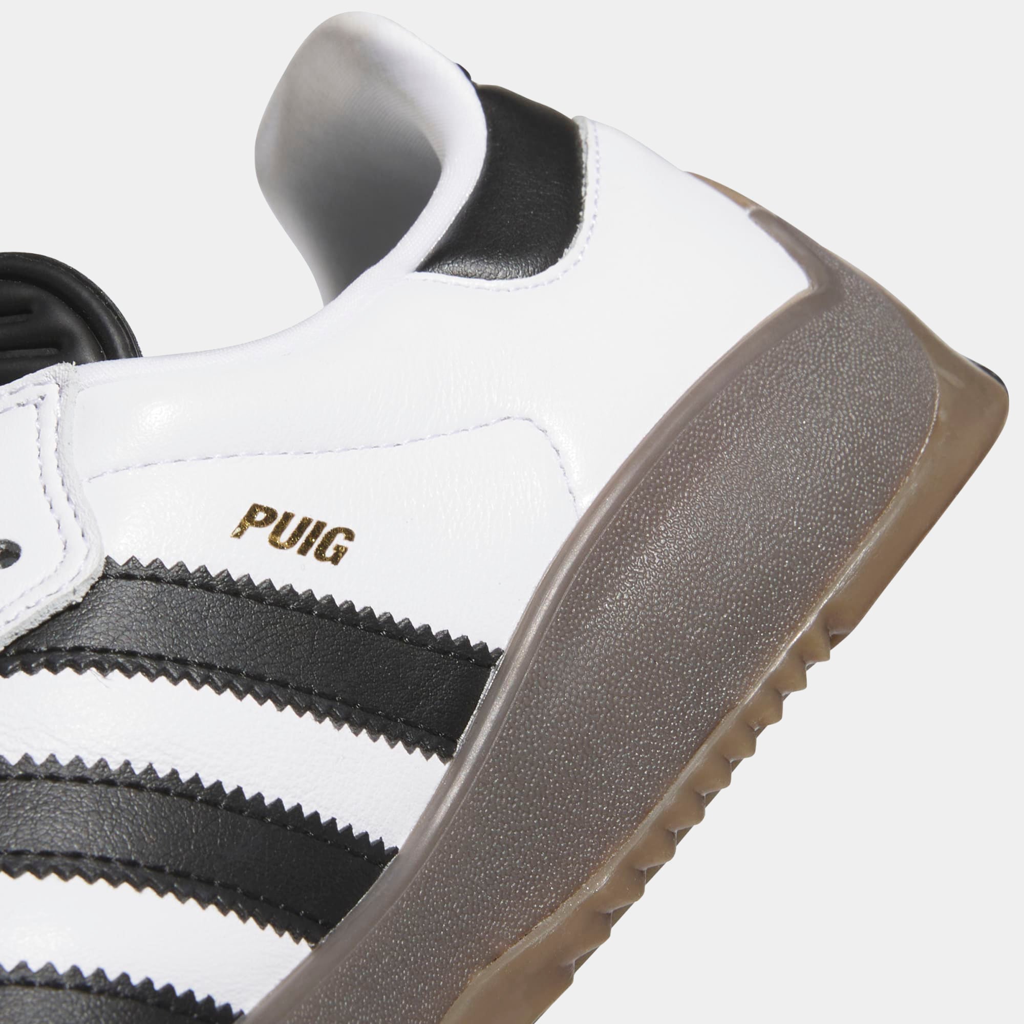 Puig Samba 12 / White/Black/Gum Puig Samba 12 / White/Black/Gum