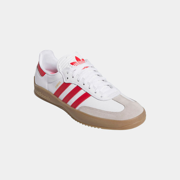 ADIDAS PUIG SAMBA - WHITE/SCARLET