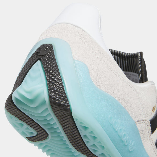 ADIDAS PUIG - WHITE/BLACK-AQUA JH8166 - PLA Skateboarding