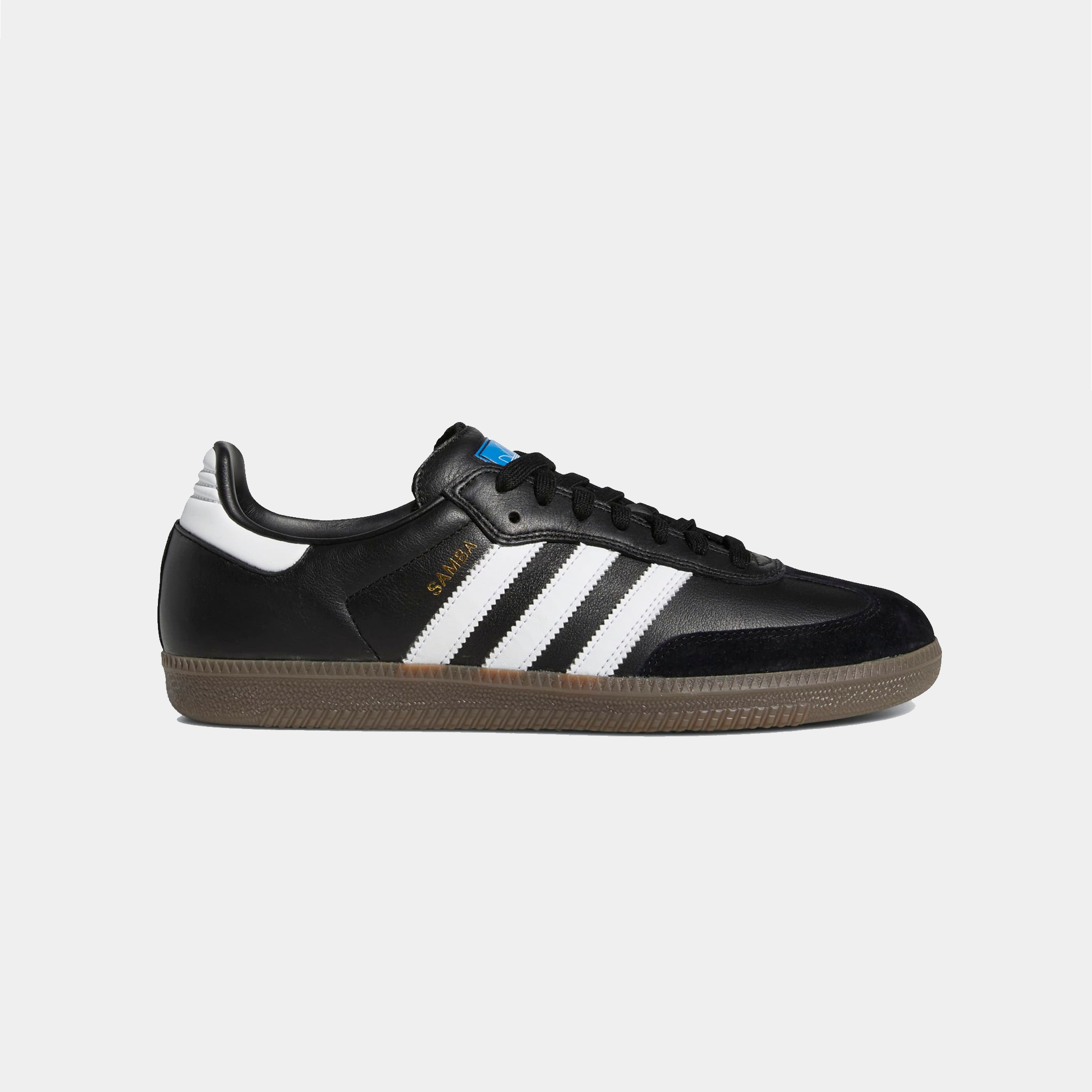 ADIDAS SAMBA ADV - BLACK/WHITE-GUM GW3159 - PLA Skateboarding ADIDAS SAMBA ADV - BLACK/WHITE-GUM GW3159 - PLA Skateboarding