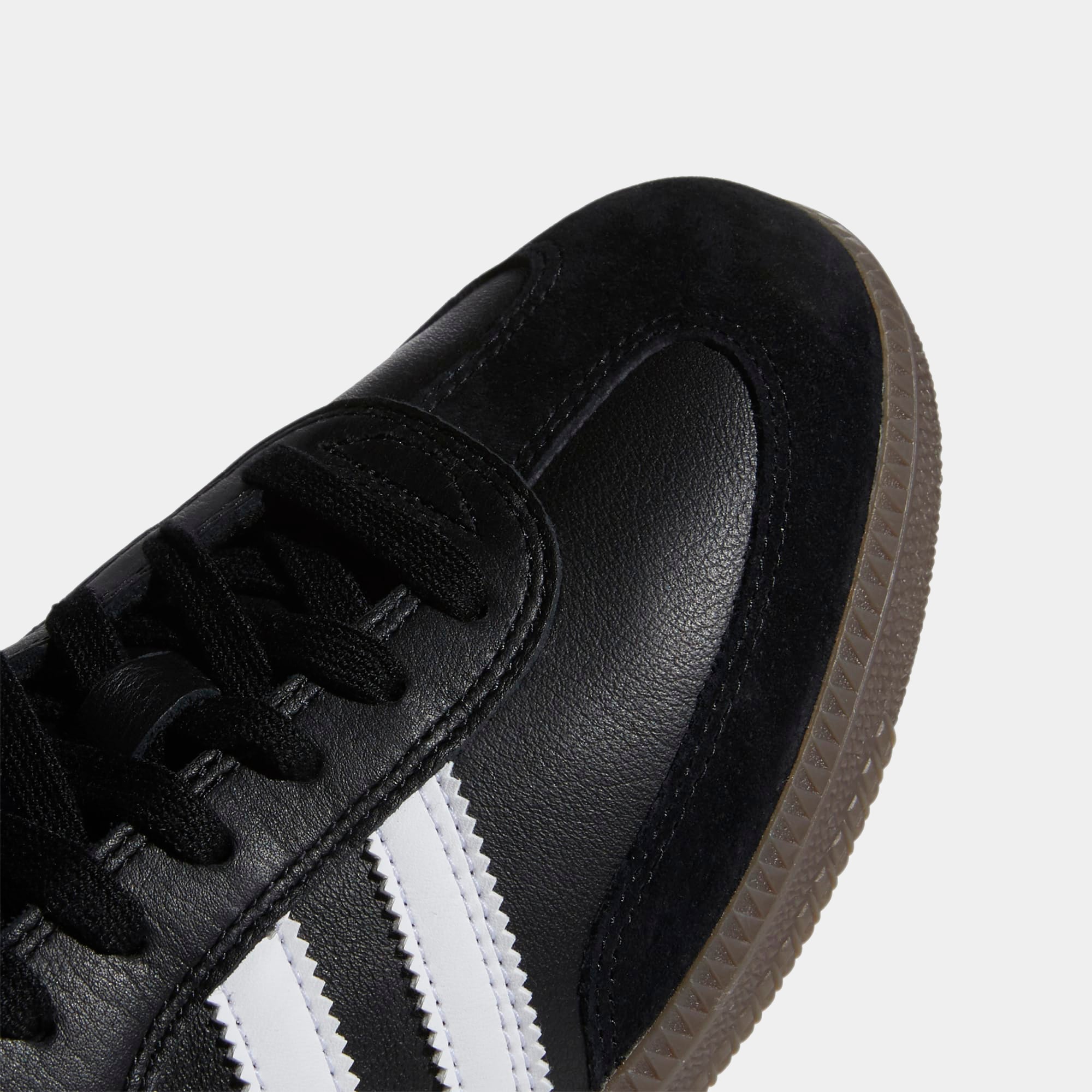 ADIDAS SAMBA ADV - BLACK/WHITE-GUM GW3159 - PLA Skateboarding ADIDAS SAMBA ADV - BLACK/WHITE-GUM GW3159 - PLA Skateboarding