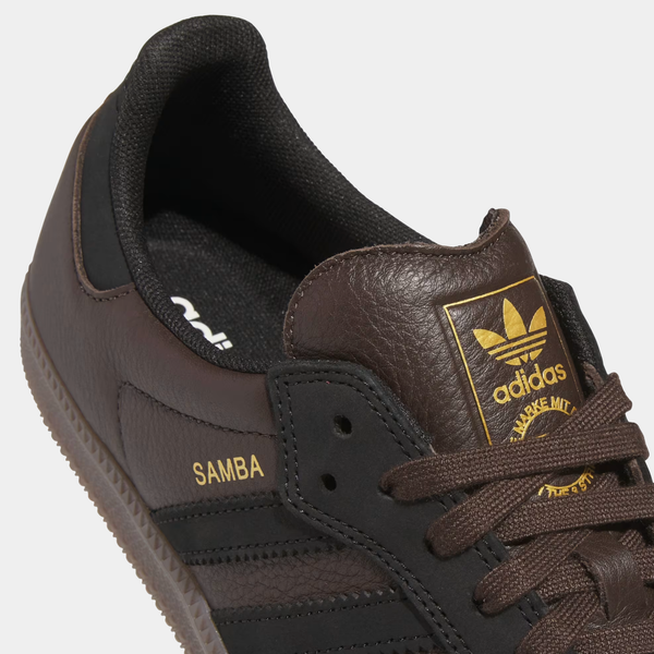 ADIDAS SAMBA ADV - BROWN/BLACK