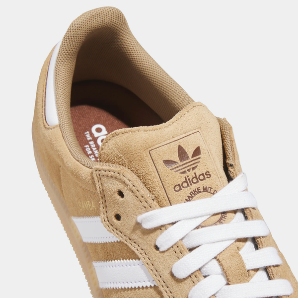 ADIDAS SAMBA ADV - CARDBOARD/WHITE