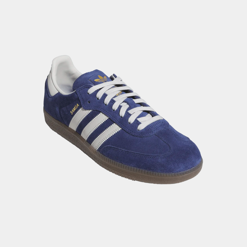ADIDAS SAMBA ADV - DARK BLUE/GREY JP8523 - PLA Skateboarding